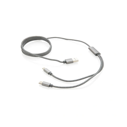 3-in-1 umwobenes Kabel